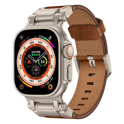 Rugged Apple Watch Ultra 2 Strap 49Mm Iwatch Ultra strength hermes leather band under $30