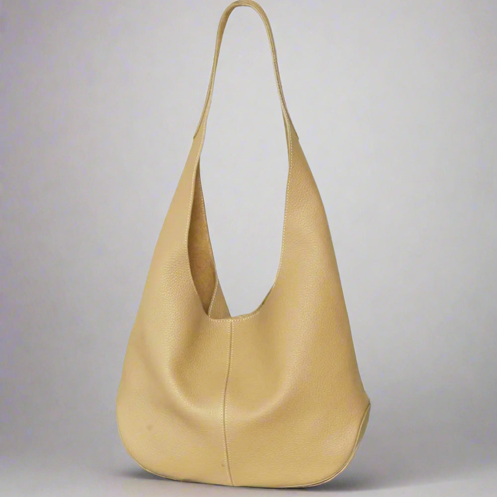 Luna Hobo Soft Bag - Premium Calfskin Leather Coach Large Ergo Alternatives