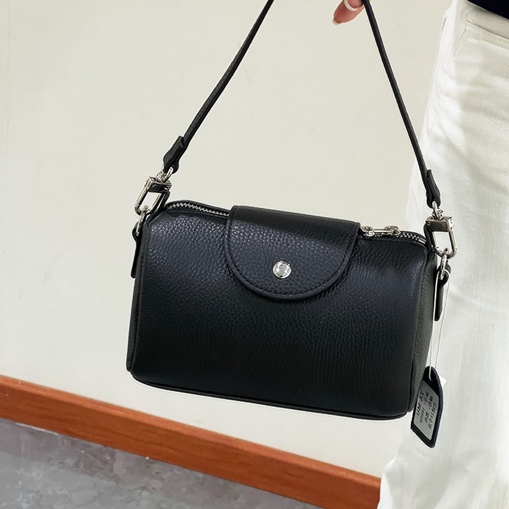 Xs Cylindrical Shoulder Bag Mini Glay Crossbody Bag