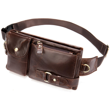 Genuine Leather Belt Bag Zara– Stylish Fanny Bag For Travel, Outdoor