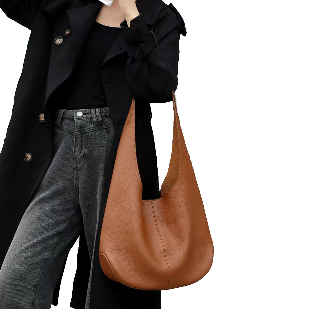 Luna Hobo Soft Bag - Premium Calfskin Leather Coach Large Ergo Alternatives