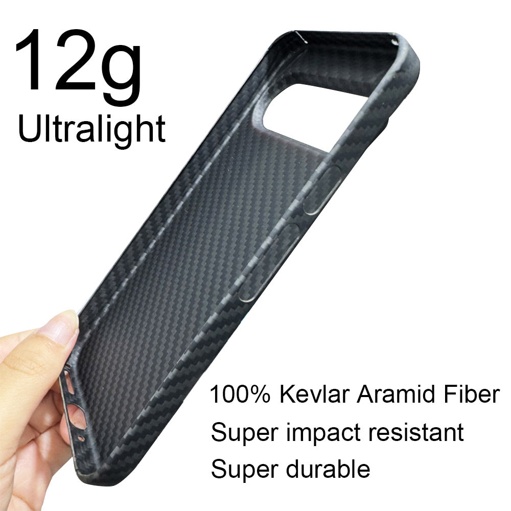 Google Pixel 9 Kevlar Case – Slim Carbon Fiber Aramid Fiber Protection