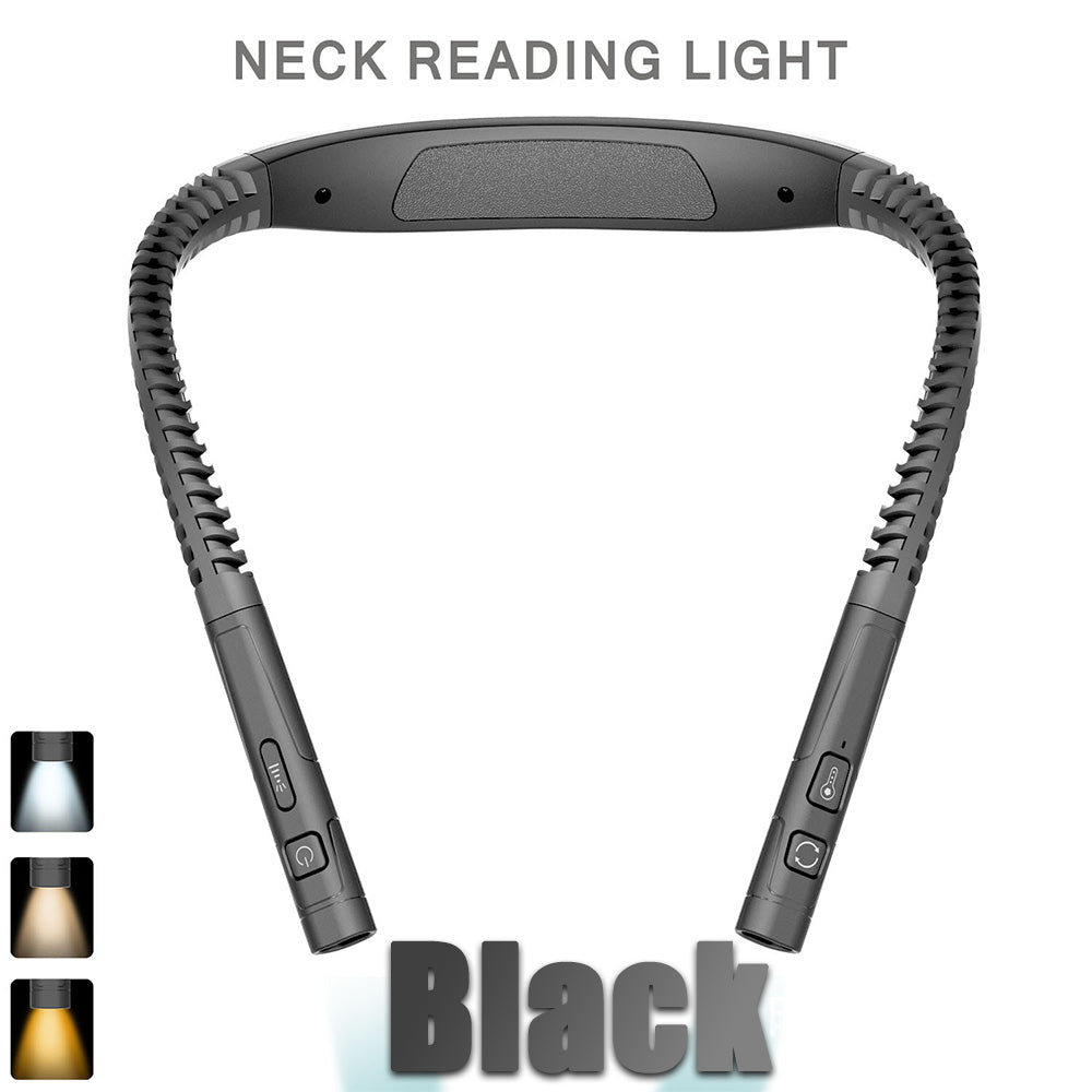 Book Light LED Neck Reading Light Comfortable for Bedtime Reading