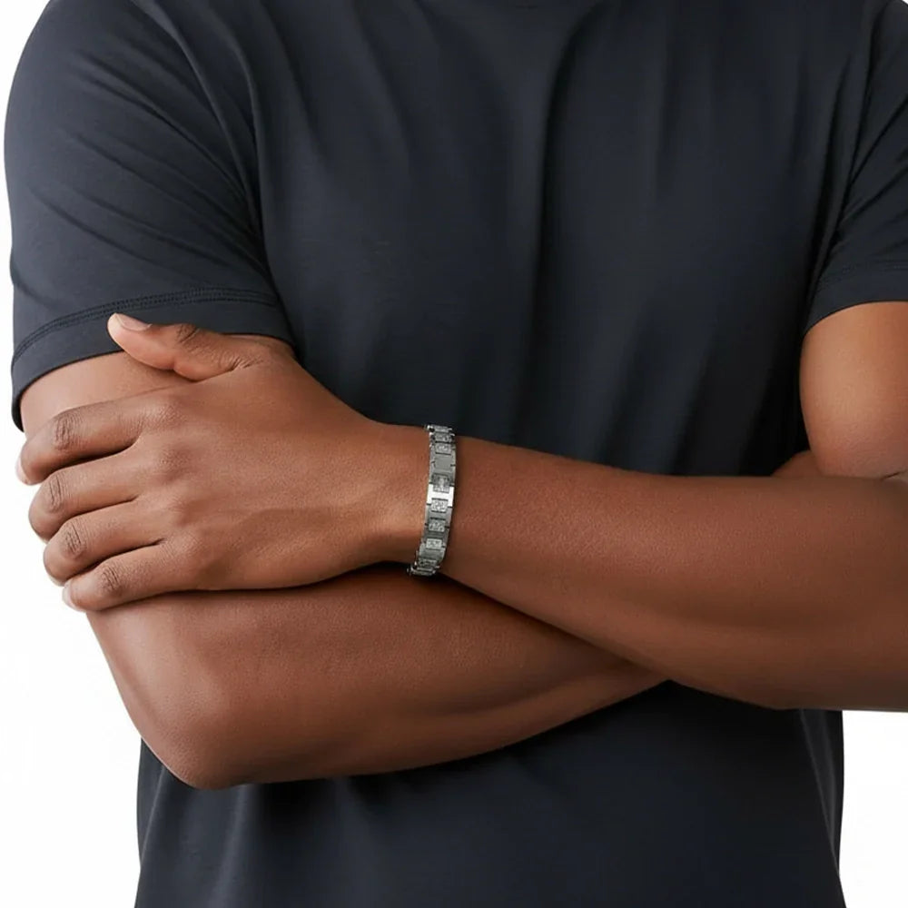 Luxury-Inspired Gold Bracelet for Men – Sleek & Sophisticated