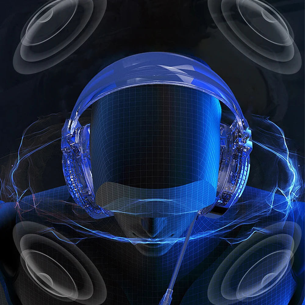 Neon LED Wireless Gaming Headset BT70 – Multi-Platform 2.4GHz / Bluetooth / Type-C