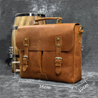 メンズビジネスバッグ 牛革 クロスボディ 出張用