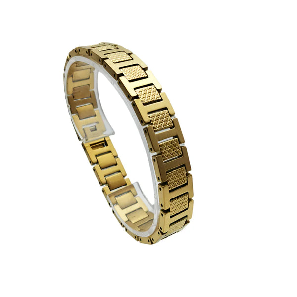Luxury-Inspired Gold Bracelet for Men – Sleek & Sophisticated