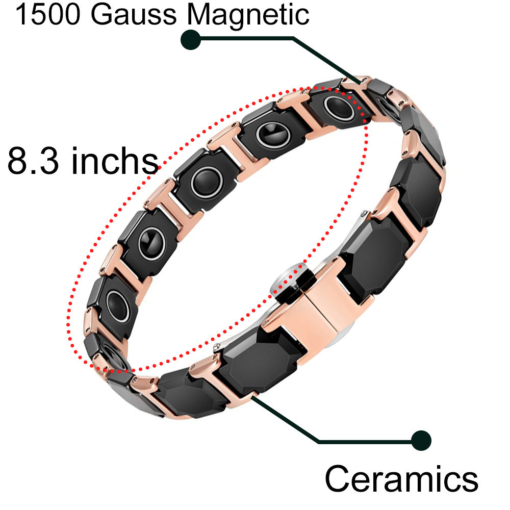 Magnetic Bracelet for Women - Pain Relief & Stylish Strong Magnet Therapy Bracelet