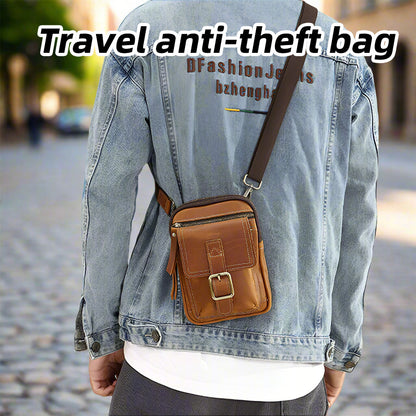 Anti-Theft Men's Belt Bag | Zara-Style Fanny Pack & Travel Pouch for Phones & Wallets