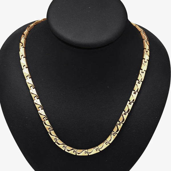 Titanium Magnetic Therapy Necklace for Pain Relief Arthritis & Migraine Headache Relief
