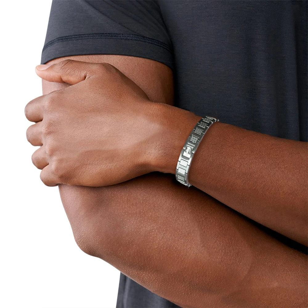 Luxury-Inspired Gold Bracelet for Men – Sleek & Sophisticated