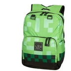 Zaino Pixel Gamer Verde per Bambini – Zaino Scuola Ispirato ai Videogiochi