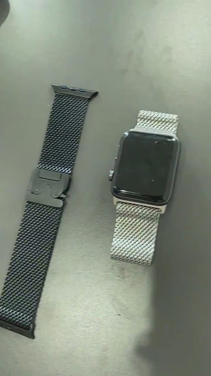 Apple Watch iwatch 10 9 Milanese Stainless Steel Metal Watch Strap