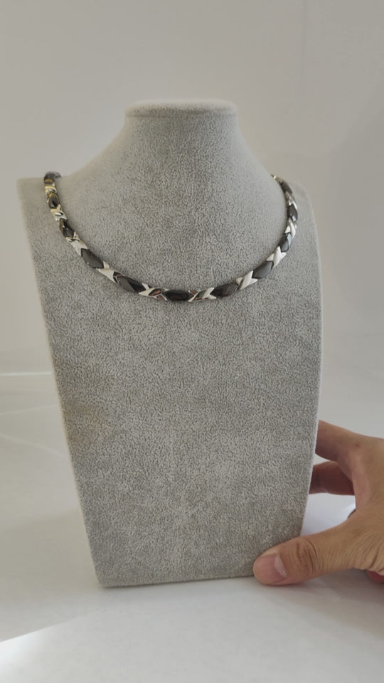 Magnetic Necklace Blood circulation Ceramics Necklace