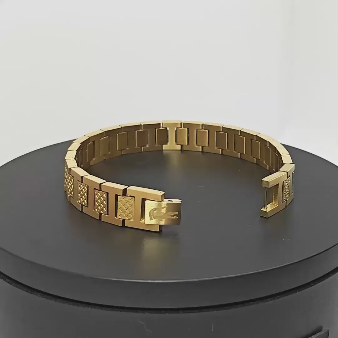 Luxury-Inspired Gold Bracelet for Men – Sleek & Sophisticated