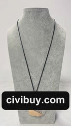 Transparent Heart Golden Touch Artisan Heart Pendant