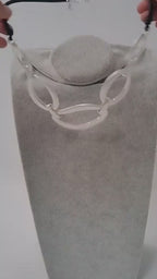 Beautiful bold necklace, statement necklace, chunky short necklace