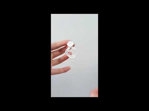 Alloy Stud Earring Findings Light Gold Trapezoid Earring【5Pack】