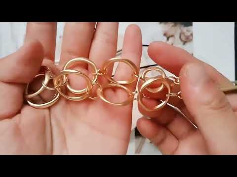 14K Gold Plated Oval Circle Elegant Delicate Neck Jewelry Lightweight for Women Girls Ladies