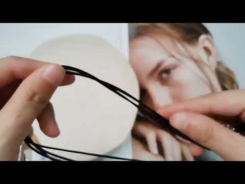 Lange 32-inch Double Circle Link ketting Rhodium op Sterling Zilver