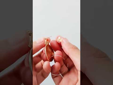 Vintage geïnspireerde oorbellen Glass and Crystal Bead Cross Gold Tone oorbellen voor moeder 【groothandel】