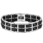 Black Magnetic bracelets for Pain Relief Men Tungsten bracelet - CIVIBUY