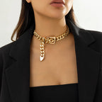 Cuban Chain Necklace Necklace Snake Necklace Choker - CIVIBUY