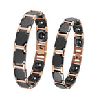 Couple Tungsten Bracelet with Magnet Therapy for Pain Relief - CIVIBUY