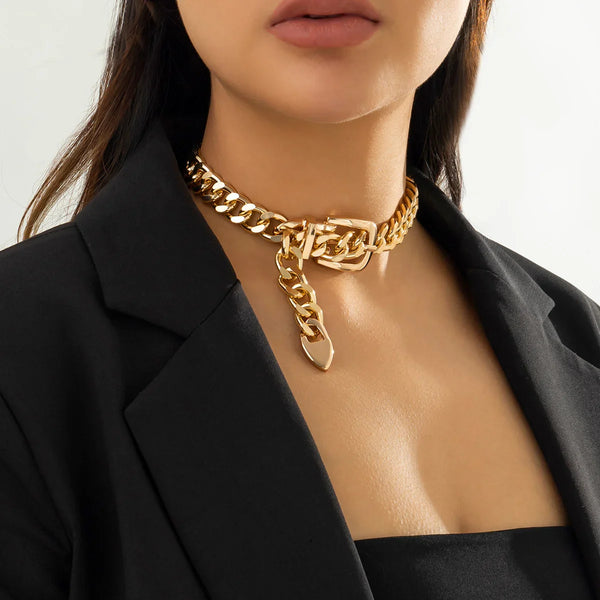 Cuban Chain Necklace Necklace Snake Necklace Choker
