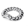 High Polished Bracelet Men 22cm Stainless Steel Bike Chain Jewellry Accessories - CIVIBUY