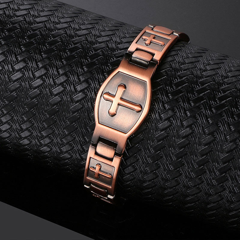 Golf Bracelet Elegant Copper Magnetic Therapy Bracelet Pain Relief for Arthritis - CIVIBUY