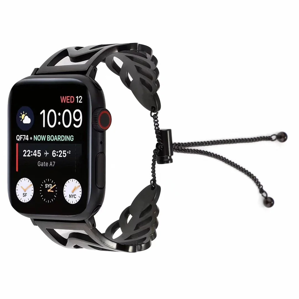 pretty apple watch bands Girls Metal Strap Apple iWatch - CIVIBUY