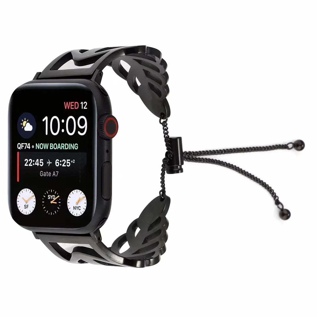 pretty apple watch bands Girls Metal Strap Apple iWatch - CIVIBUY