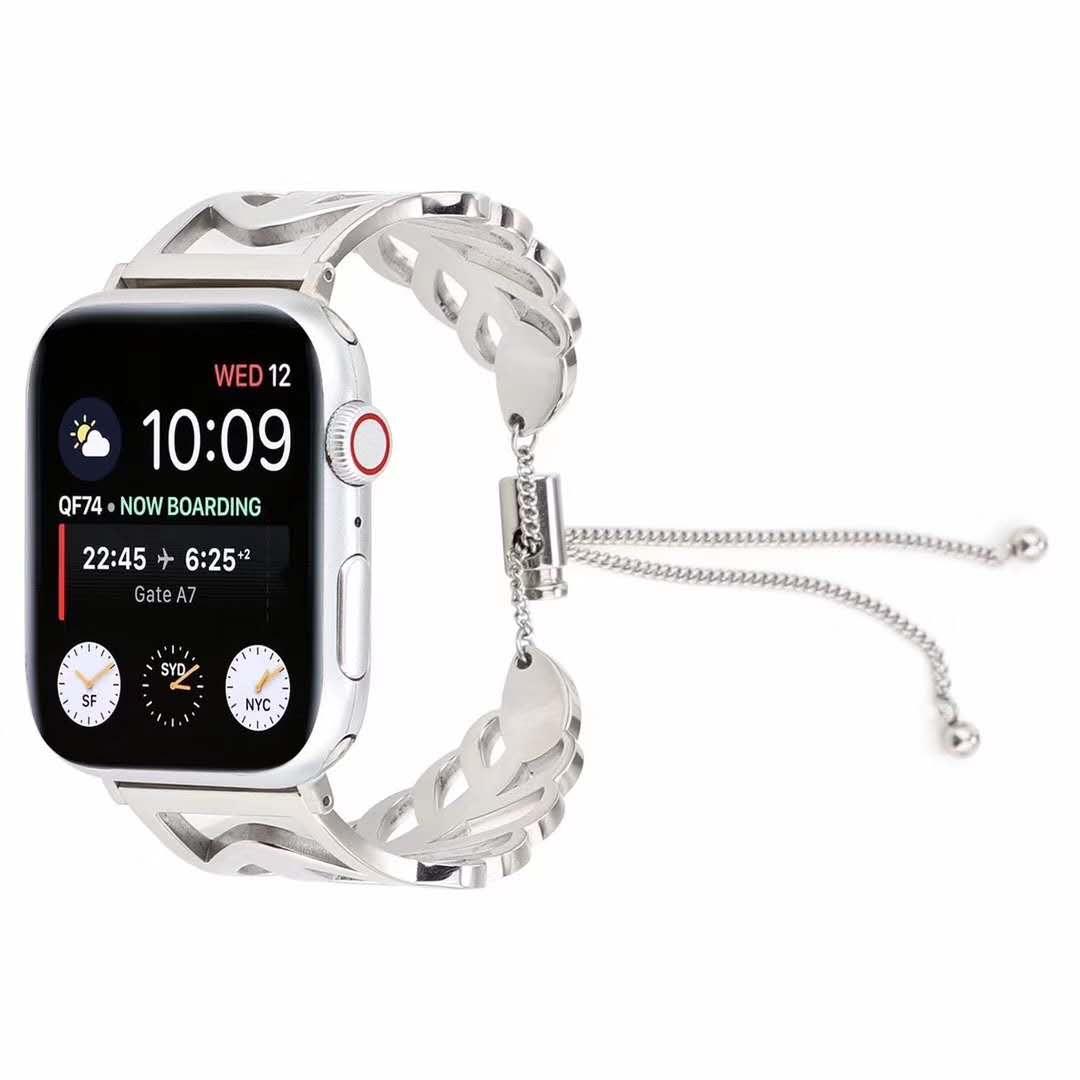 pretty apple watch bands Girls Metal Strap Apple iWatch - CIVIBUY
