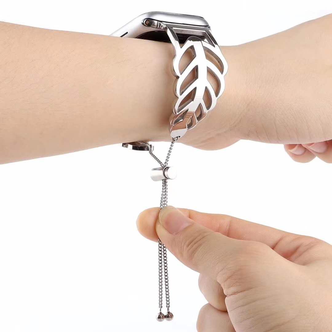 pretty apple watch bands Girls Metal Strap Apple iWatch - CIVIBUY