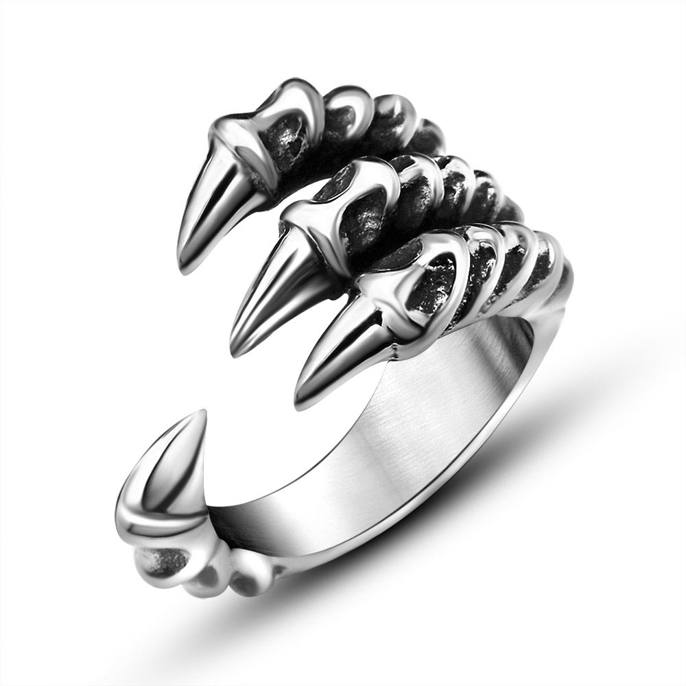 Male male ring of male titanium steel Dragon Rings SA008 - CIVIBUY