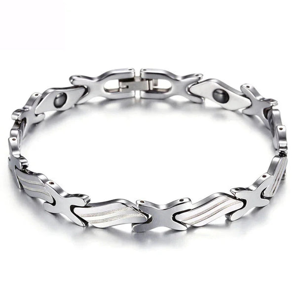 Men's fashion personality tungsten steel Men's tungsten Bracelet