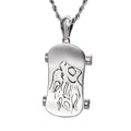 Lionhead Scooter Men's Pendant Necklace Q28TK-R36 - CIVIBUY