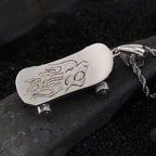 Lionhead Scooter Men's Pendant Necklace Q28TK-R36 - CIVIBUY