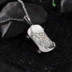 Lionhead Scooter Men's Pendant Necklace Q28TK-R36 - CIVIBUY