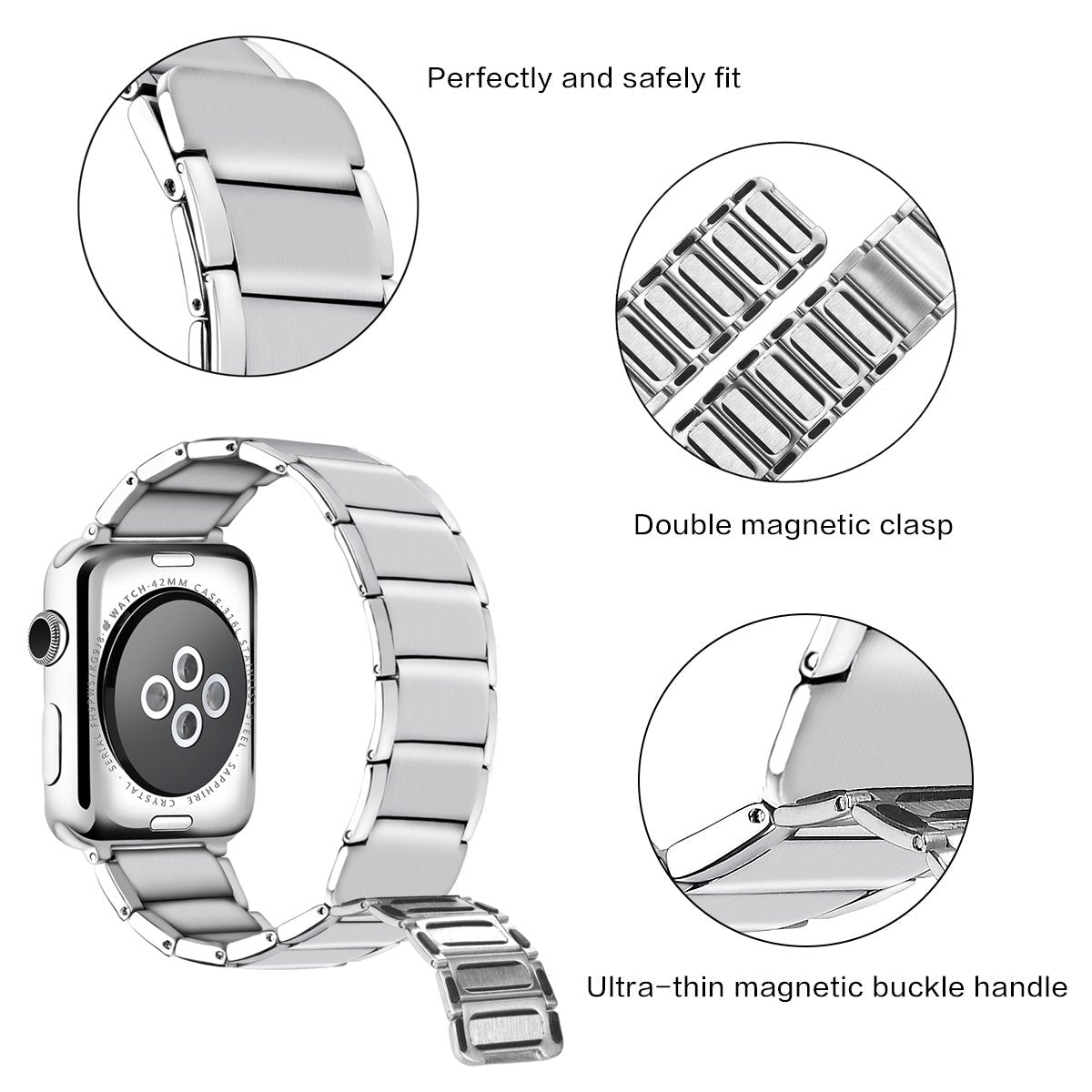 Magnetic force apple Watch Bands Compatible Watch Apple watch band Series 8/7/6 - CIVIBUY