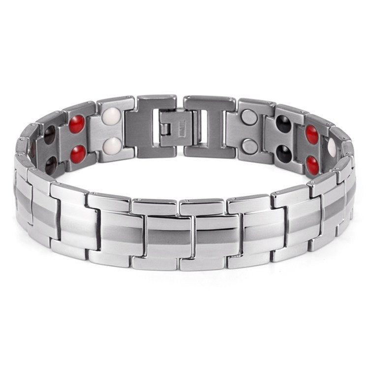 Mens Magnetic Bracelets for Arthritis Pain Relief Bracelet KC-G06 - CIVIBUY