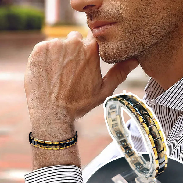 Magnetic Bracelet 3000 Gauss Chain Pain Relif strong Magnetic Bracelet for Men