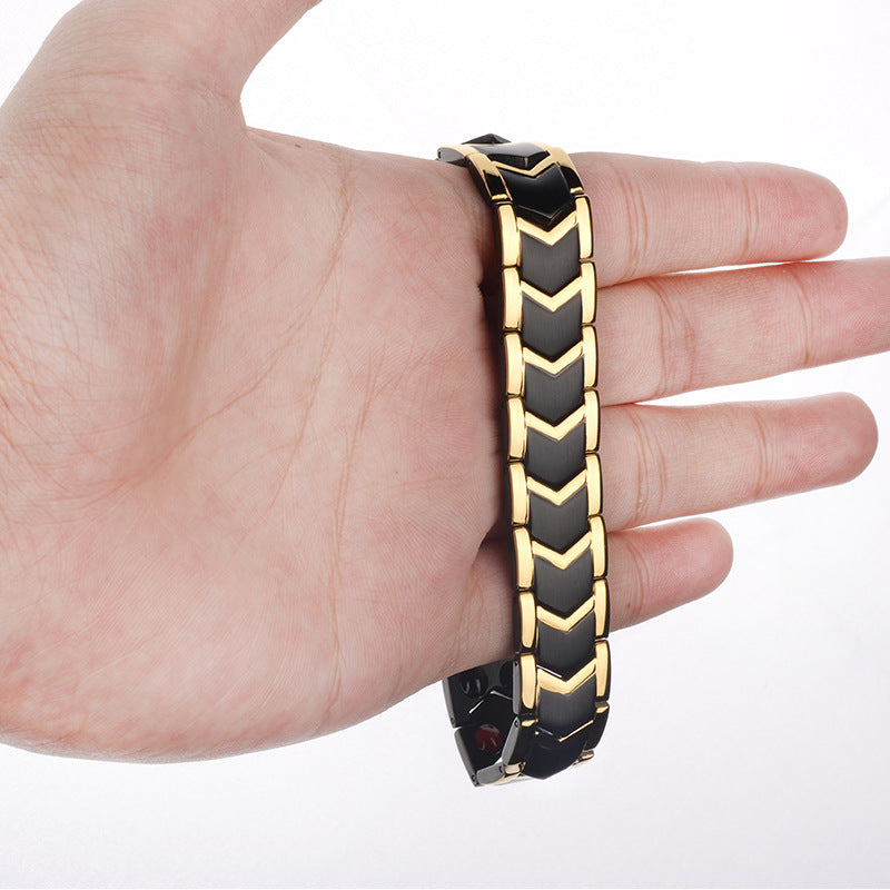 Mens Magnetic Bracelet Most Powerful Bracelets For Arthritis ANG-A58 - CIVIBUY