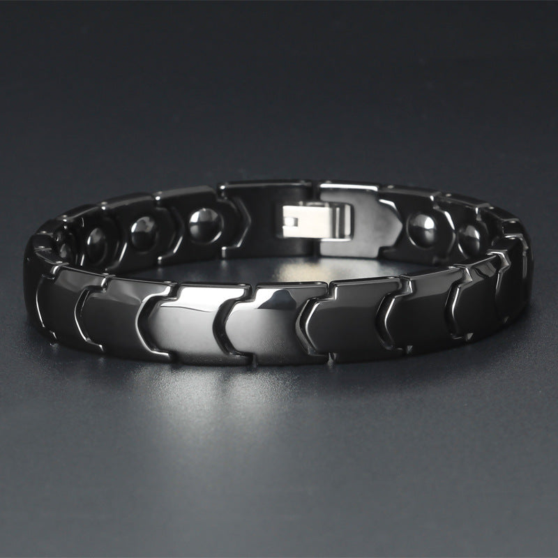 Polished ceramics Bracelet Magnetic Bracelets for Arthritis Pain Relief - CIVIBUY