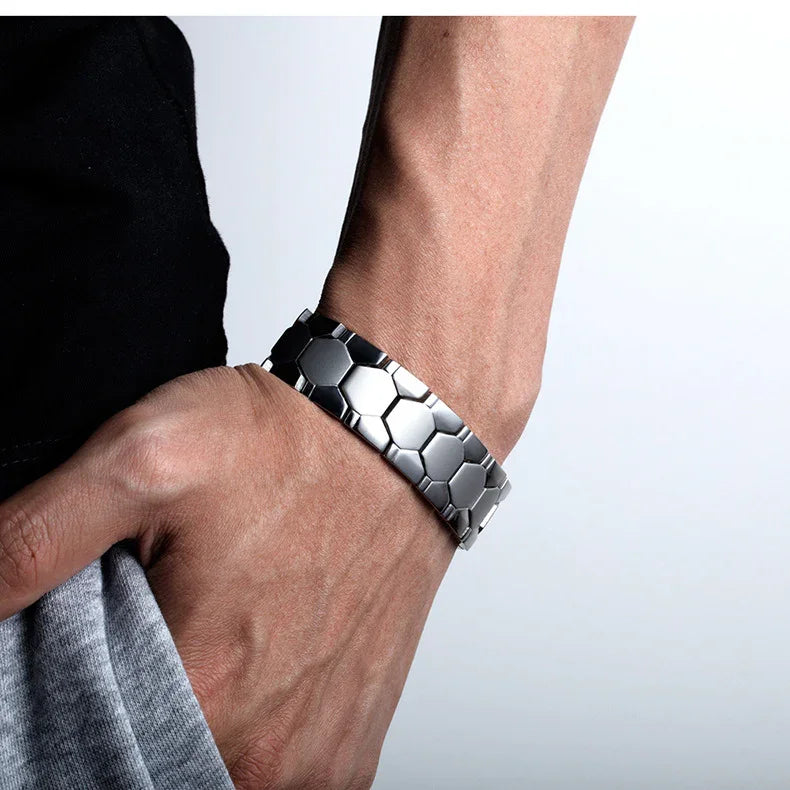 Mens Magnetic Bracelet Most Powerful Bracelets For Arthritis ANG-A46 - CIVIBUY