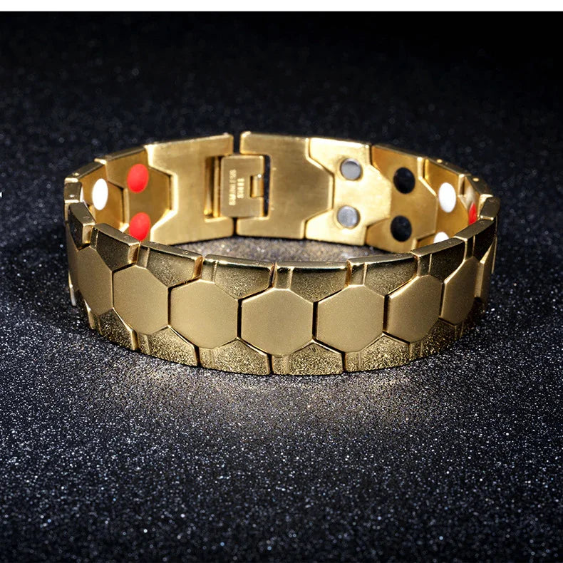 Mens Magnetic Bracelet Most Powerful Bracelets For Arthritis ANG-A46 - CIVIBUY