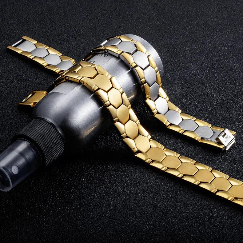 Mens Magnetic Bracelet Most Powerful Bracelets For Arthritis ANG-A46 - CIVIBUY