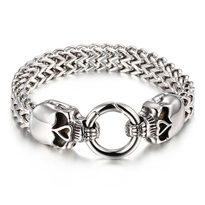viking bracelet Stainless steel Wolf Bracelet for Men JM-S025 - CIVIBUY