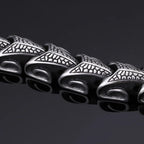 Viking bracelet, Mens stainless snake bracelet - CIVIBUY